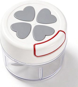 OEM Procesador De Alimentos Manual, Picador Port&aacute;til De Cebolla Y Jengibre Con Cuchilla De Acero Inoxidable 304 Pur&eacute;s Papillas Infantiles. (gris)