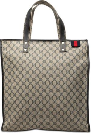Gucci Pre-owned Gucci GG Supreme Web Tote Ladies OCZ9J0DFXM1YBFO1