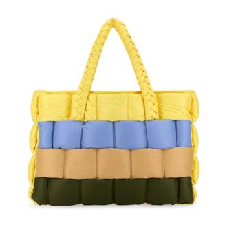 RAXXY Tote Bags, female, Multicolor, Size: ONE SIZE Multicolor Fabric Shopping Bag