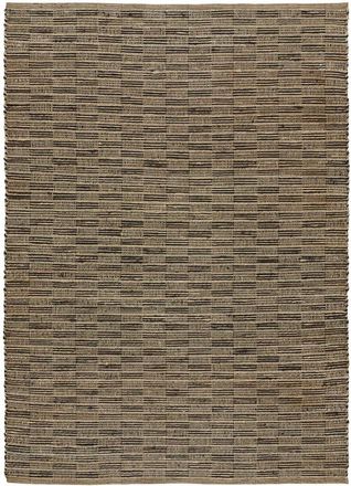 Atticgo Alfombra de yute marrón 160x230 cm