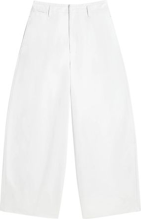 Christophe Lemaire Wide-Leg Chino Trousers with High Waist