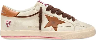 Golden Goose Silk And Nylon Patchwork Lace Sneakers