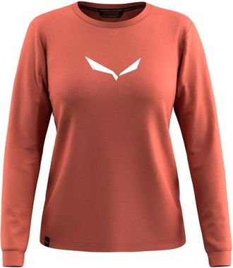 Salewa Eagle Solidlogo Dry Tee Funktionsshirt für Damen | rot