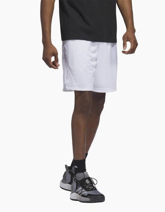 adidas Mens Mens Select Mesh S Basketball Shorts - White - Size: 33/32/32