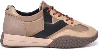 Keh-noo Kehnoo, Schoenen, Heren, Veelkleurig, 45 EU, Leer, Sneaker Patchwork