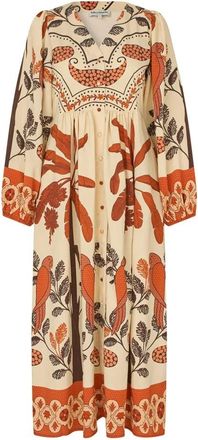 Lollys Laundry Overhemdjurken - Dames - Shirt Kleedjes - Veelkleurig - XS - Kleedjes