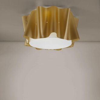 Linea Zero Linea Zero - Plaf&oacute;n 5 Luces Oro Nuevo Cm. 60x32h