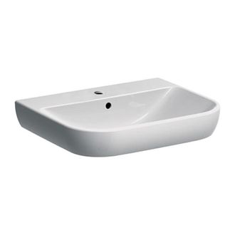 Keramag Keramag - Lavabo Geberit Smyle 500228, 60x48cm, Con Agujero Para Grifo Y