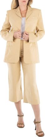 Jacquemus Ladies Beige La Veste Caraco Blazer