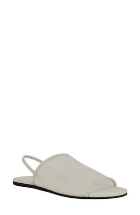 Calvin Klein Gaven Slingback Sandal in White Mesh at Nordstrom, Size 7.5