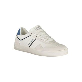 Tommy Hilfiger Colorblock Leather Sneaker - White