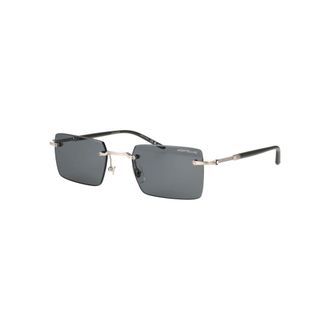 Montblanc Mb0482S Sunglasses - male - MONTBLANC - Sunglasses - Gray - 53 MM - Accessories