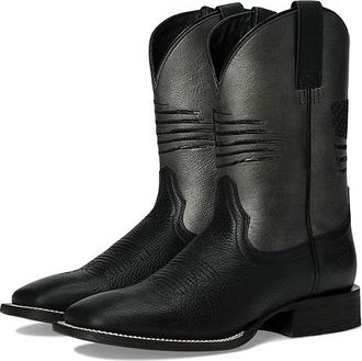 Ariat Circuit Patriot Cowboy Boots Black Night : 10.5 M, Leather