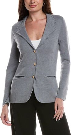 Bruno Magli Merino Wool-Blend Sweater Blazer