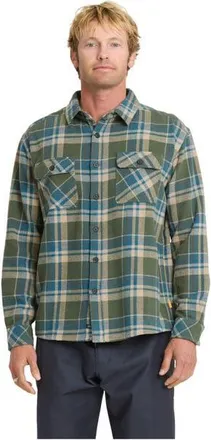 Quiksilver Dover Flannel in Thyme at Nordstrom, Size Xx-Large