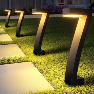 OEM 4 Elegantes Luces Solares Para Exteriores - Con Bater&iacute;a De 1200 Mah - Resistente Al Agua Ip65 - Para Decoraci&oacute;n De Jard&iacute;n, Etc. -crezuo