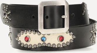 HTC American Belt with colored stone embellishments Female 90