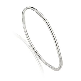 Lily & Roo Silver Wave Bangle