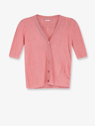Joseph Cardigan in seta e cotone con effetto crinkled - JOSEPH - gender_Woman