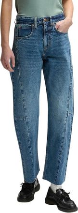 Lee Dames, Jeans, Blauw, Maat: W28 L33 Katoen