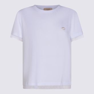 Twin-Set T-Shirts And Polos Light And Natural-Donna