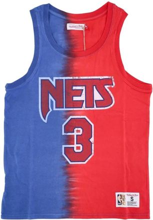 Mitchell & Ness NBA Tie Dye Tank Petrovic No 3 - Heren - Fitness - Veelkleurig - XL - Katoen - Fitness