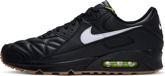 Nike Mens Air Max 90 Premium Shoes in Black | IQ7129-001
