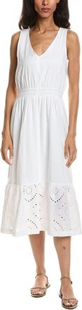 Splendid Eyelet Midi Dress