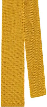 Robert Talbott Redford Silk Knit Necktie in Gold at Nordstrom