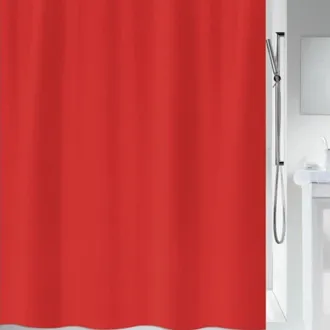 Spirella Spirella - Primo Cortina De Ducha De Poli&eacute;ster 240x180 Cm Roja