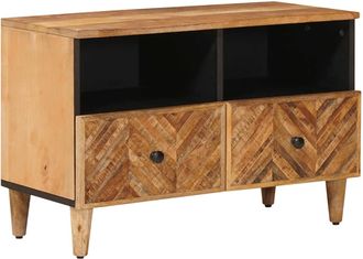vidaXL Armarios De Almacenamiento Con Caj&oacute;n Marr&oacute;n 70 X 33,5 X 46 Cm Vidaxl