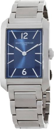 Baume & Mercier Hampton Quartz Blue Dial Mens Watch M0A10754