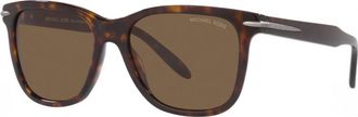 Michael Kors Mens MK2178-300673 MK2178 54 300673 Telluride Sunglasses - Brown - One Size