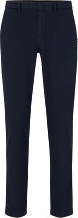 HUGO BOSS Mens Chino Trousers in Dark Blue - Size 34W/32L