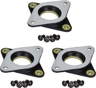 OEM Amortiguadores De Vibraci&oacute;n De Acero Y Caucho 3dman Nema17 Con Tornillos M3 Para Impresora 3d Cnc, Cr 10, Paquete De 3, 3