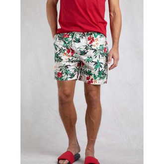 Weird Fish Belukha Printed Swim Shorts in Peapod at Nordstrom, Size 32