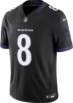 Nike Lamar Jackson Baltimore Ravens Nike Mens Dri-FIT NFL Limited Jersey in Black | 37NM0FDJ8GF-G6W