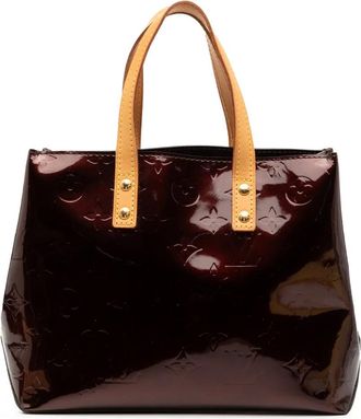 Louis Vuitton Borsa a mano Reade PM in pelle Vernis con monogramma 2007 - Viola
