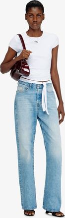 Diesel Womens T-Shirt T-Bunny-Tail S1 White Cotton T-Shirts & Jerseys