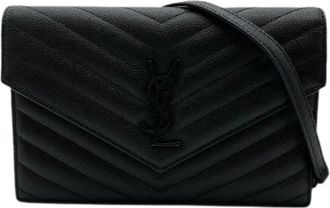 Saint Laurent Borsa a spalla Cassandre Pre-owned - - Pre-owned - Donna - Nero - ONE SIZE