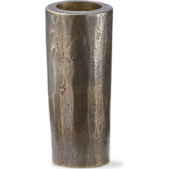 Tag Hammered Tall Taper Candle Holder Antique Brass Gold Iron at Nordstrom