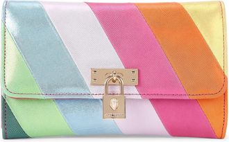 Kurt Geiger Womens Suede Brixton Chain Wallet L - Multicolour - One Size