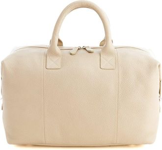 Royce Leather Royce New York Overnight Leather Duffel Bag