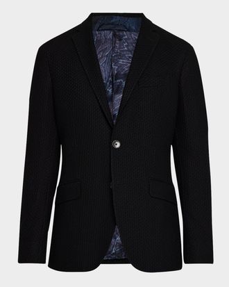 Etro Men & apos;s Basic Textured Blazer