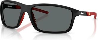 Ferrari Zonnebril - Heren - Zonnebrillen - Zwart - 65 MM - Accessoires