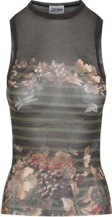 Jean Paul Gaultier Mariniere Grape Top