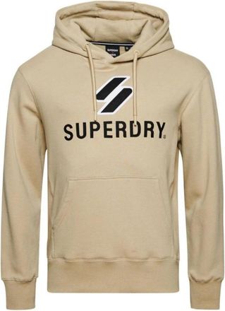 Superdry Hoodies - Heren - Hoodies - Beige - S - Katoen - Hoodies & sweatvesten