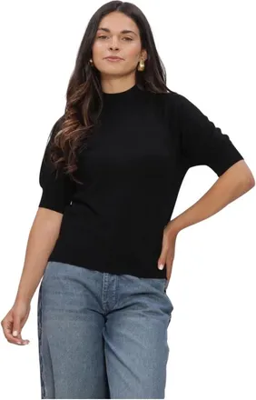Bruuns Bazaar Dames, Truien, Zwart, Maat: M Viscose