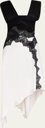 CHRISTOPHER ESBER Baile Wrapped Tulle Tank Dress