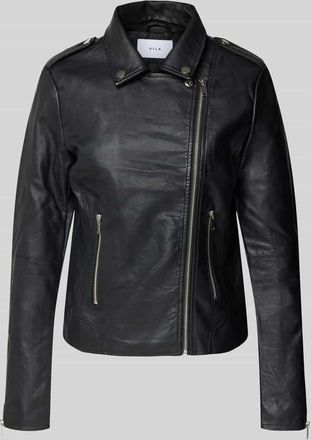 Vila Jacke in Leder-Optik Modell CARA in Black, Größe XXL